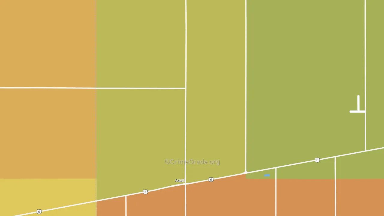 Axtell, NE Map of Theft Rates