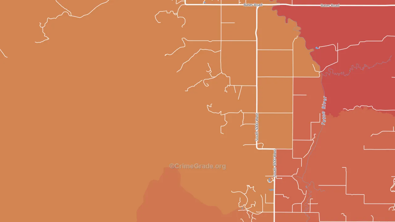 Bates, ID Map of Theft Rates