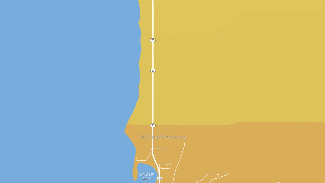 Bear Dance, MT Map of Theft Rates