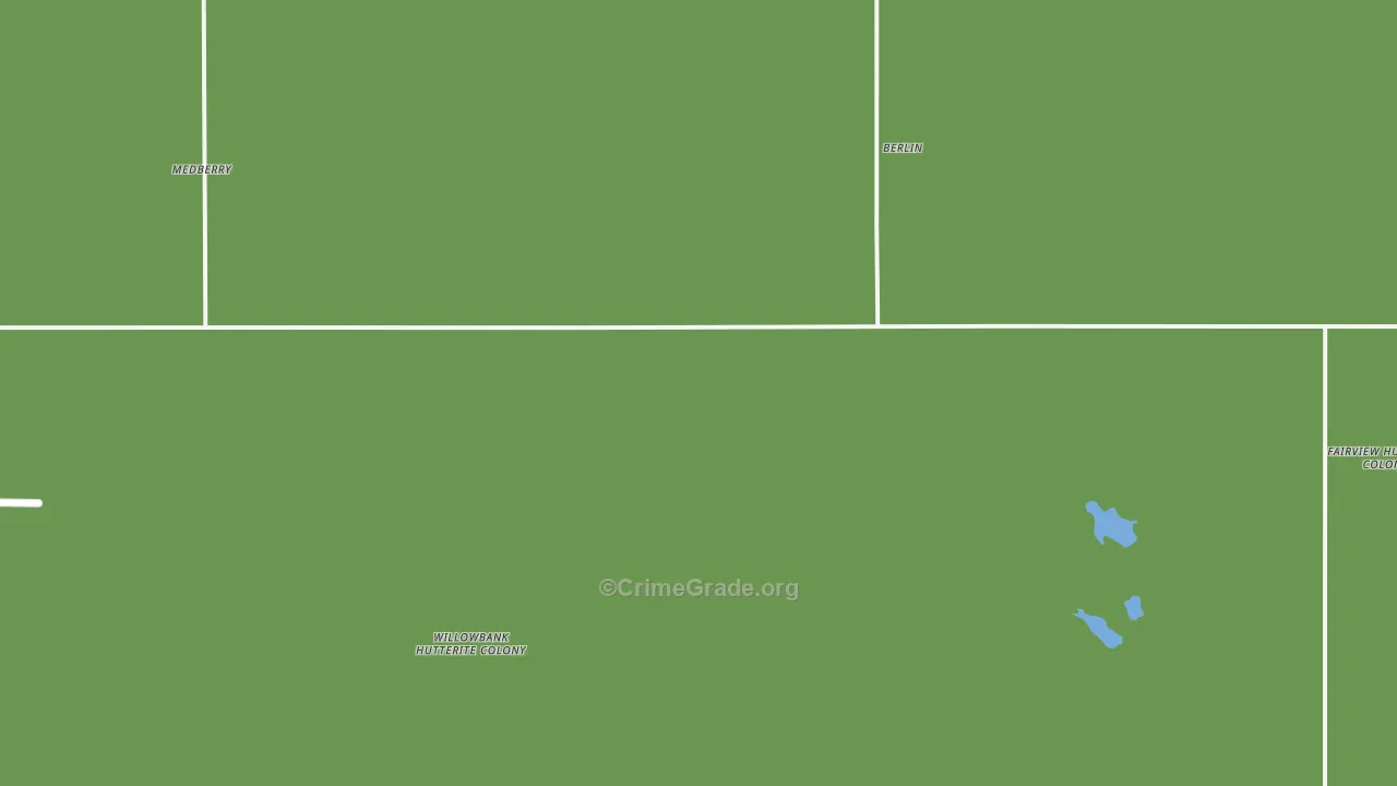 Berlin, ND Map of Theft Rates