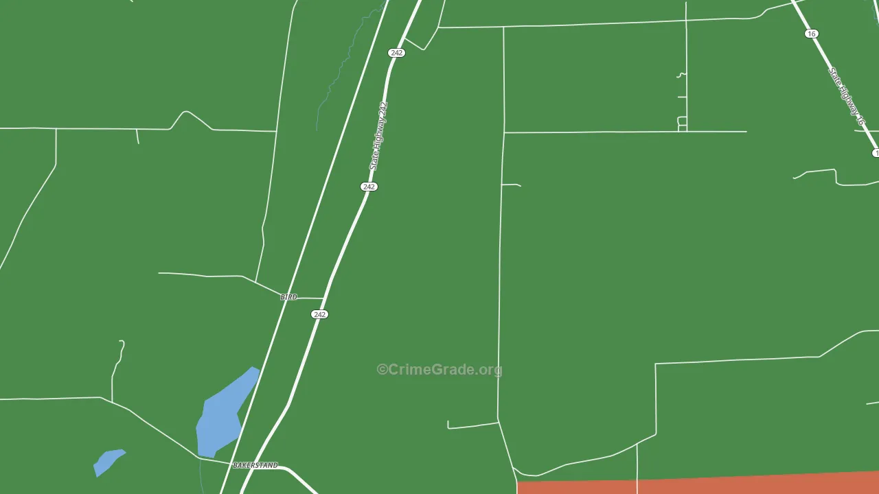 Bird, NY Map of Theft Rates
