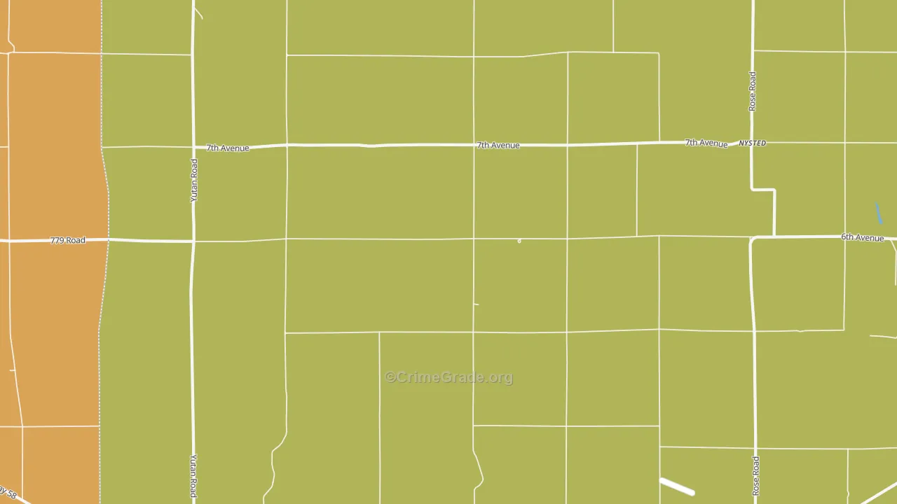 Boelus, NE Map of Theft Rates