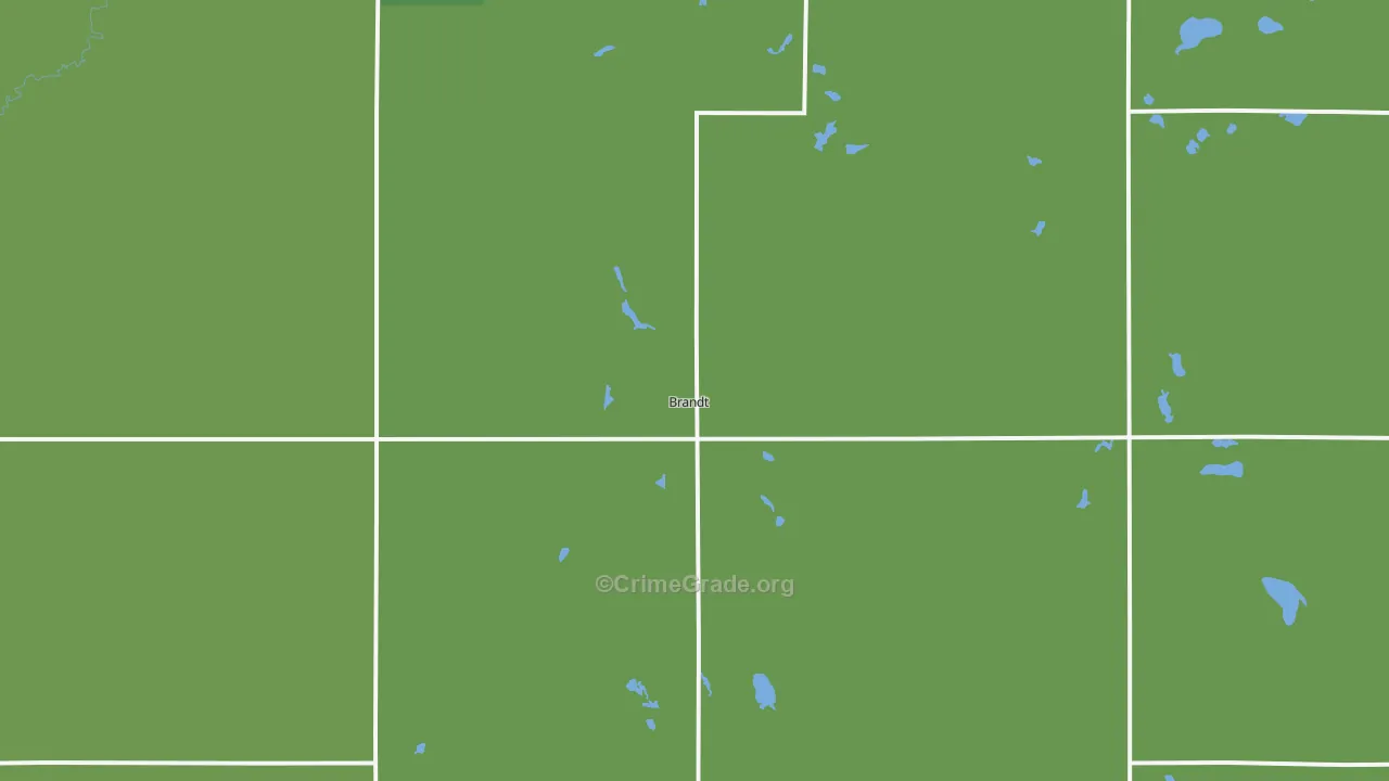 Brandt, SD Map of Theft Rates