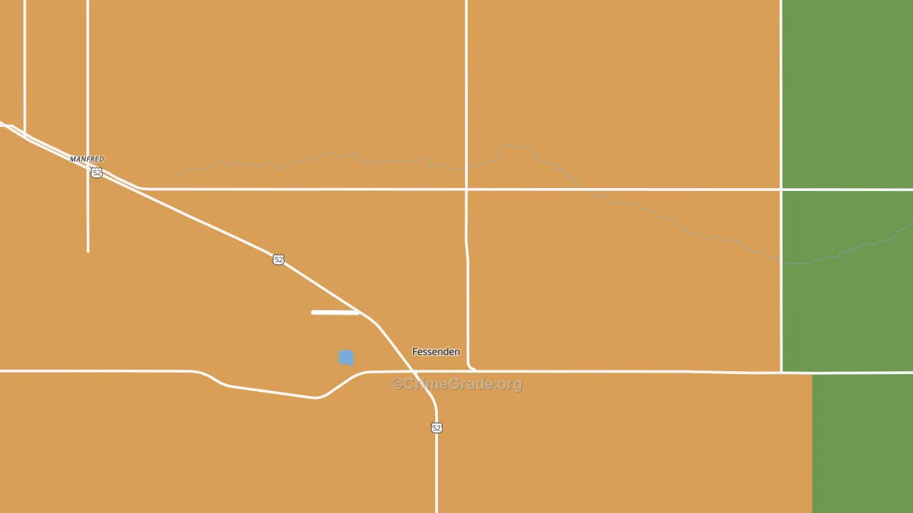 Bremen, ND Map of Theft Rates