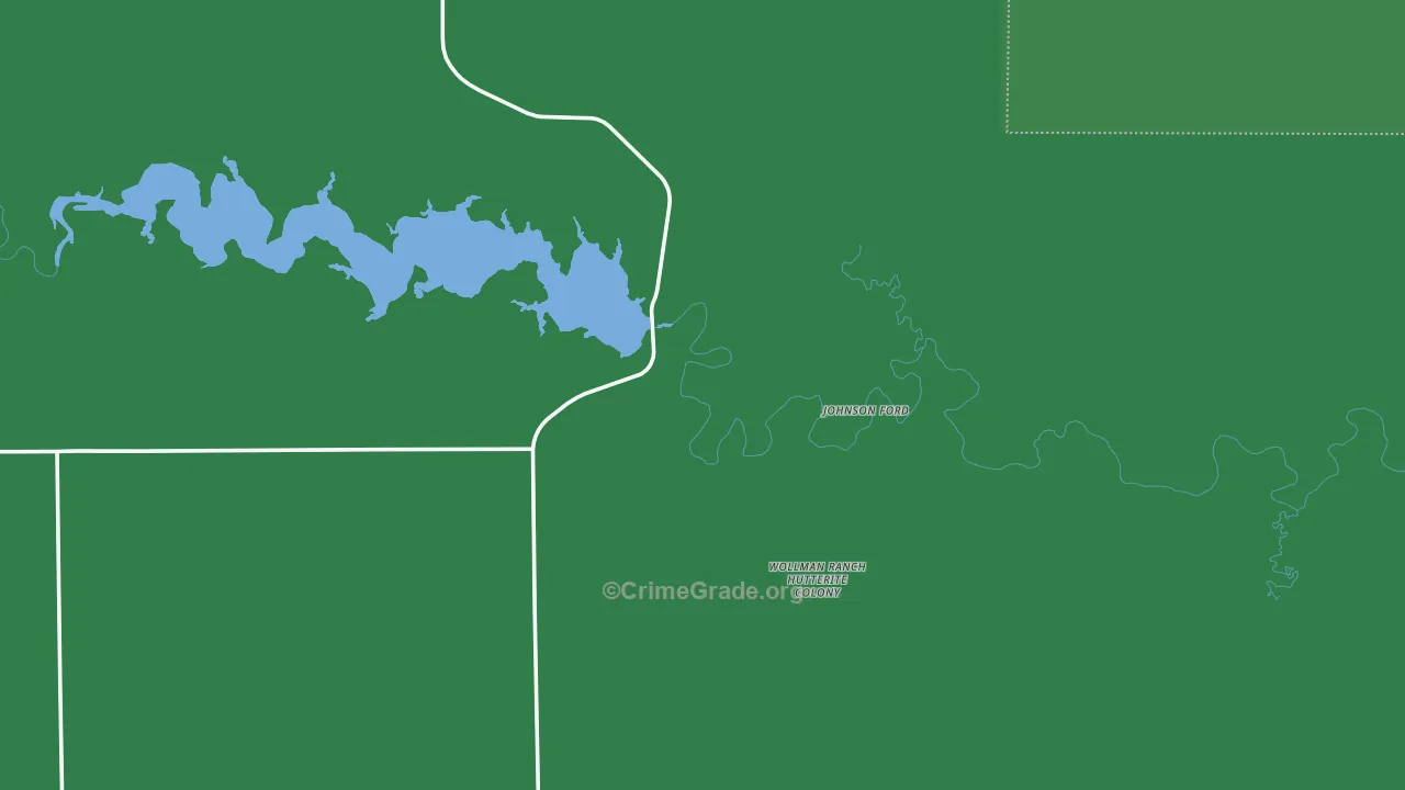 Buckskin, ND Map of Theft Rates