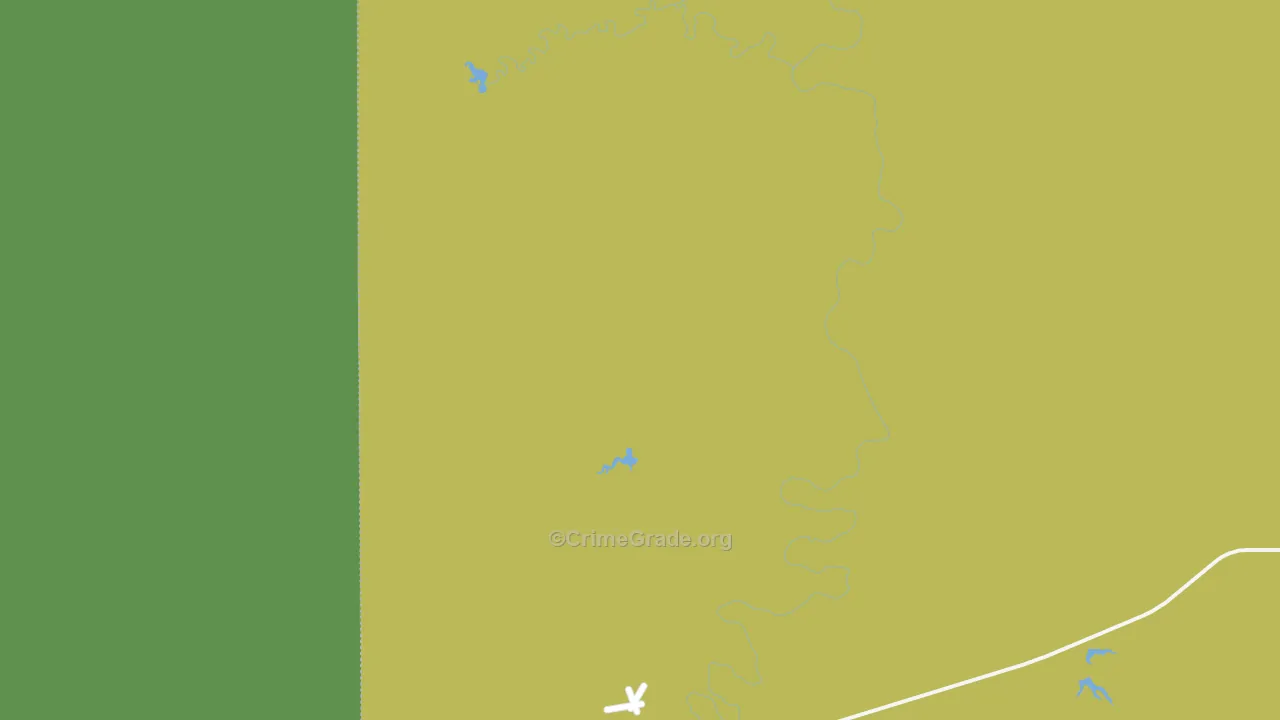 Camp Crook, SD Map of Theft Rates