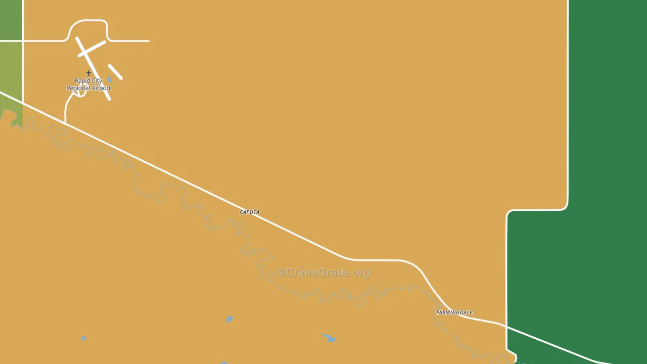 Caputa, SD Map of Theft Rates