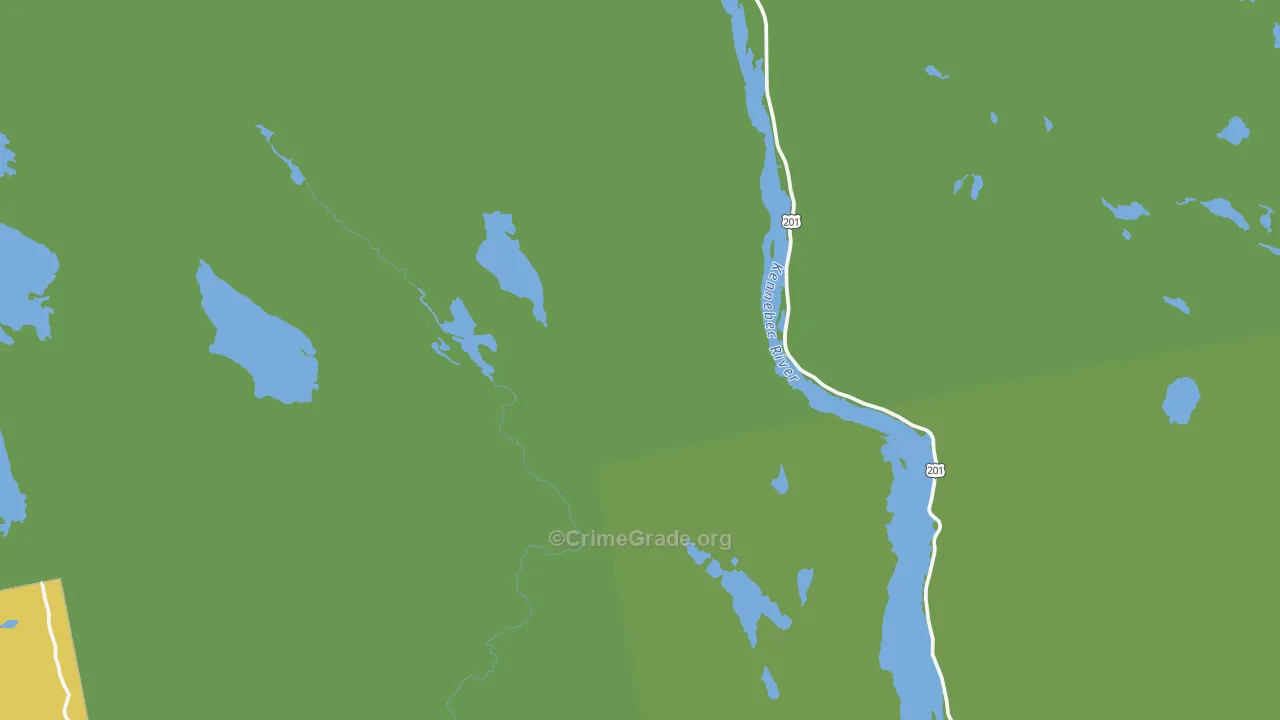 Caratunk, ME Map of Theft Rates