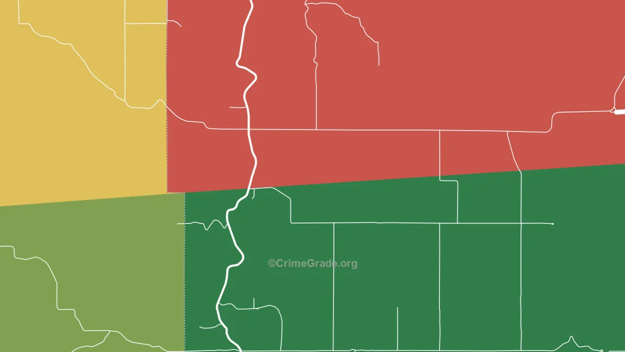 Cavendish, ID Map of Theft Rates