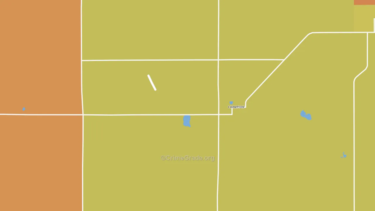 Champion, NE Map of Theft Rates