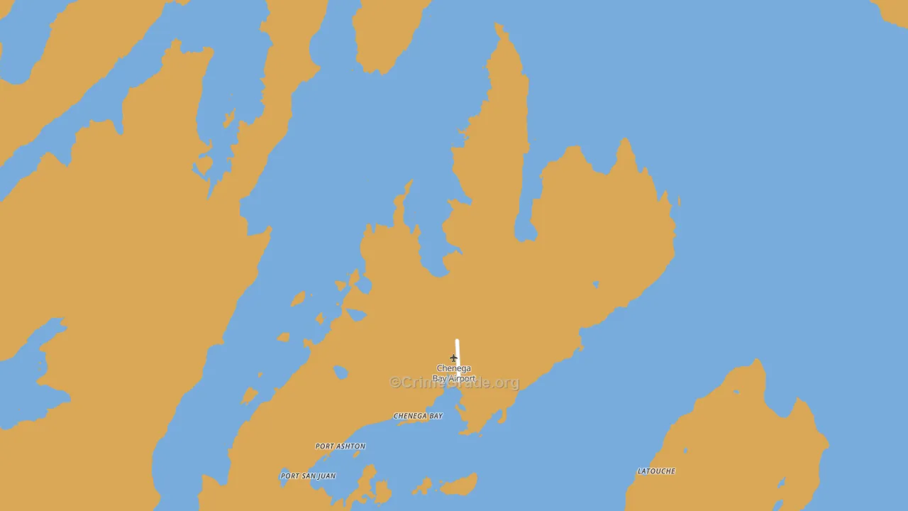 Chenega, AK Map of Theft Rates