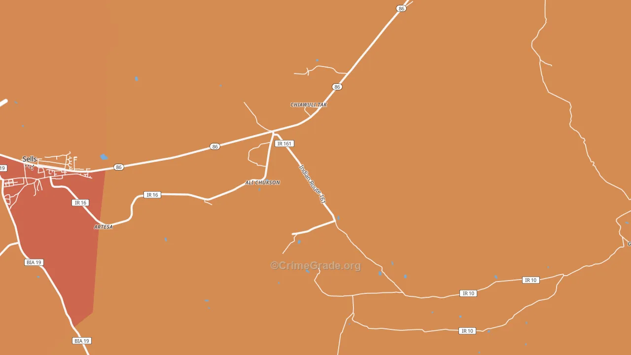 Chiawuli Tak, AZ Map of Theft Rates
