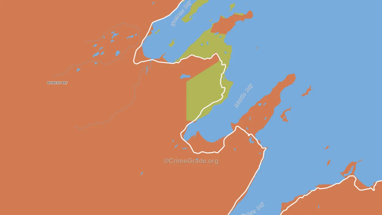 Chiniak, AK Map of Theft Rates