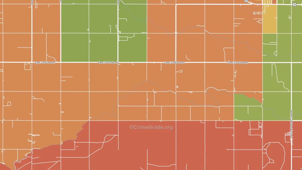 Clover, ID Map of Theft Rates