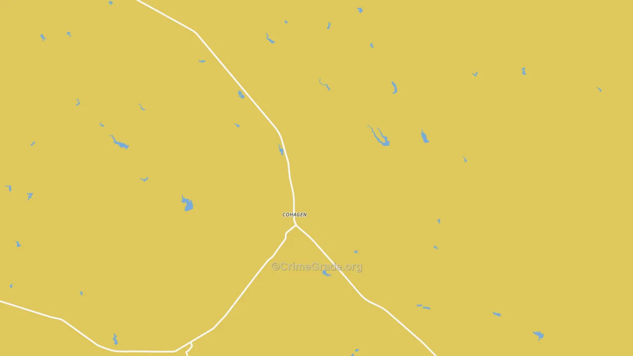 Cohagen, MT Map of Theft Rates