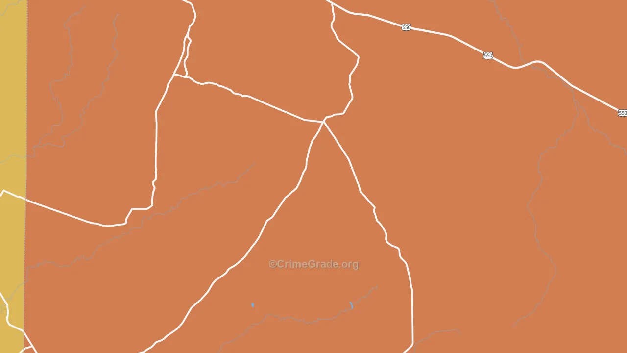 Counselor, NM Map of Theft Rates