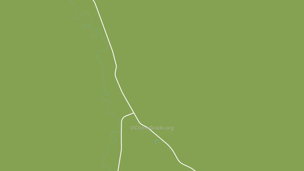 Crow Rock, MT Map of Theft Rates