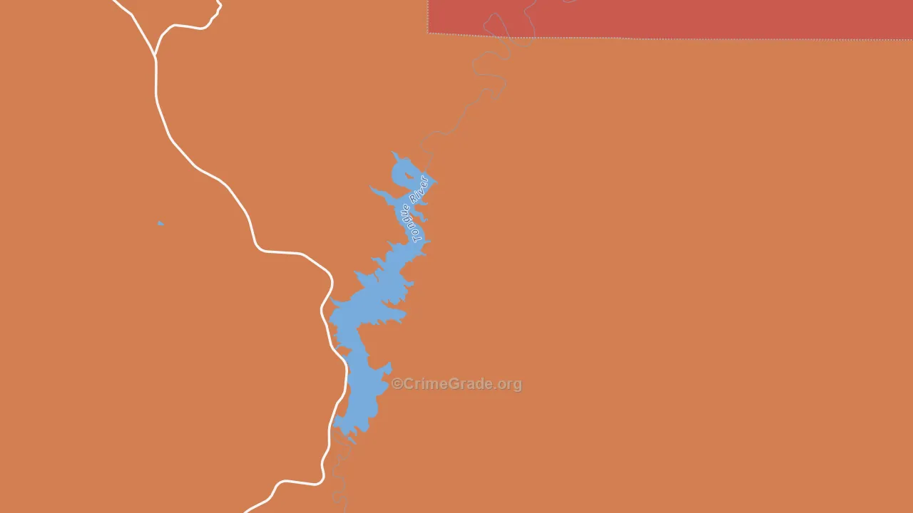 Decker, MT Map of Theft Rates