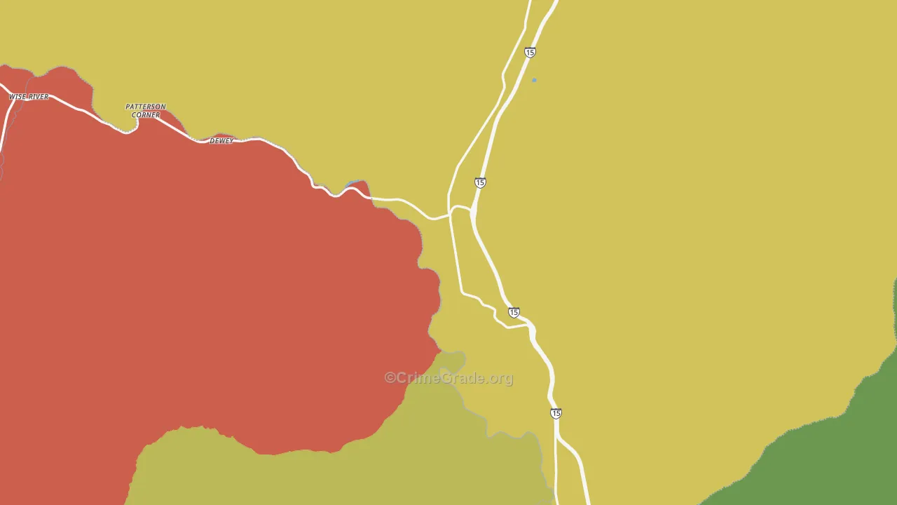 Divide, MT Map of Theft Rates