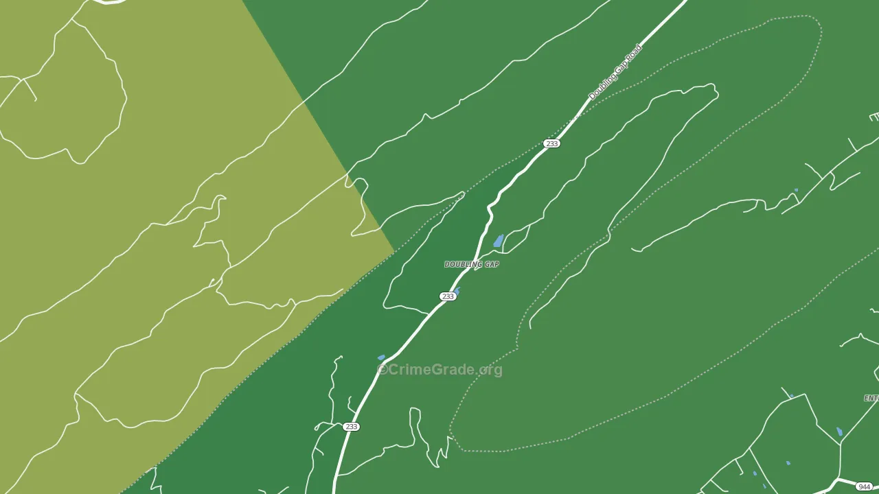 Doubling Gap, PA Map of Theft Rates