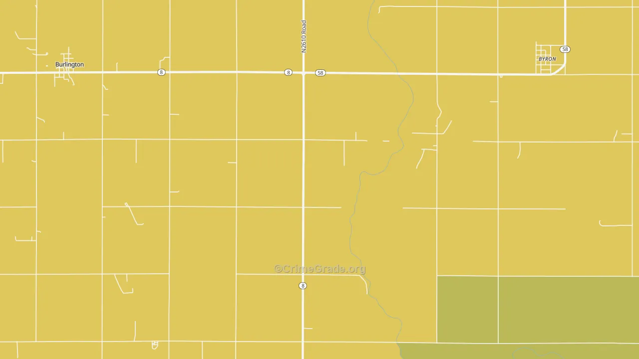 Driftwood, OK Map of Theft Rates