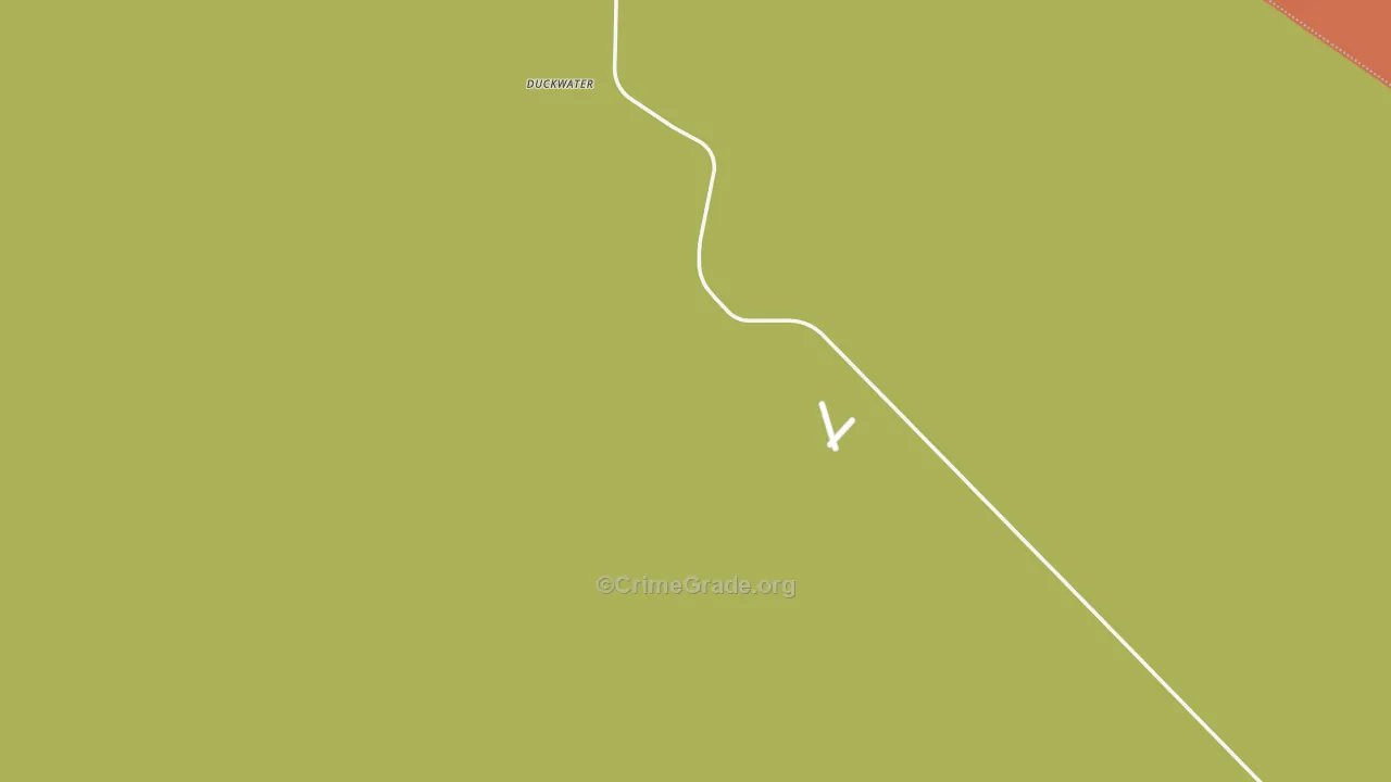 Duckwater, NV Map of Theft Rates