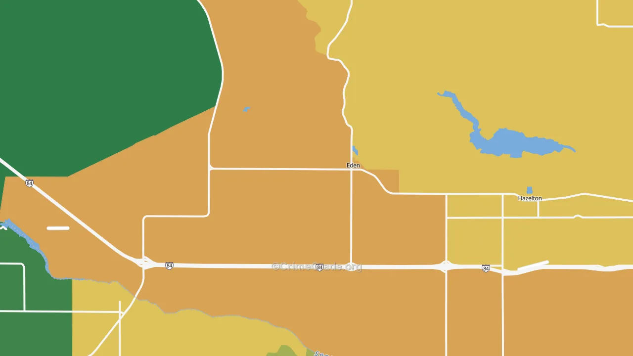 Eden, ID Map of Theft Rates
