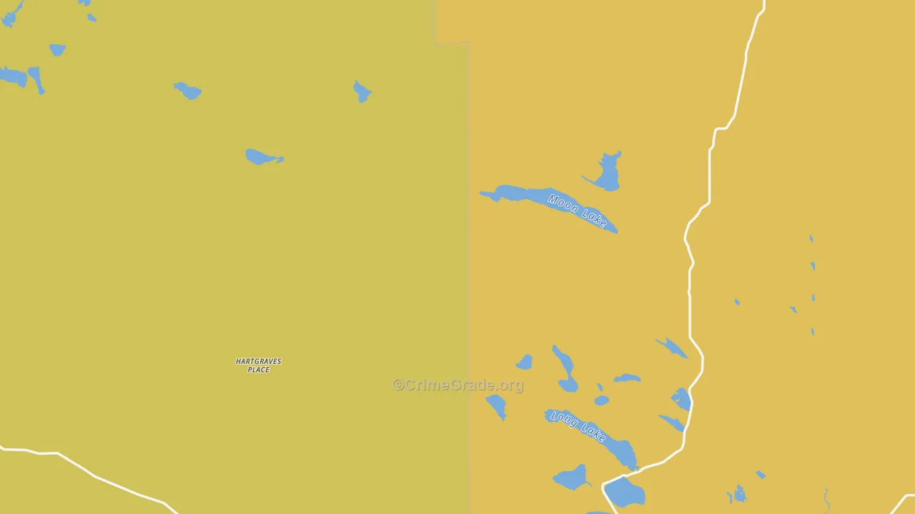 Elsmere, NE Map of Theft Rates