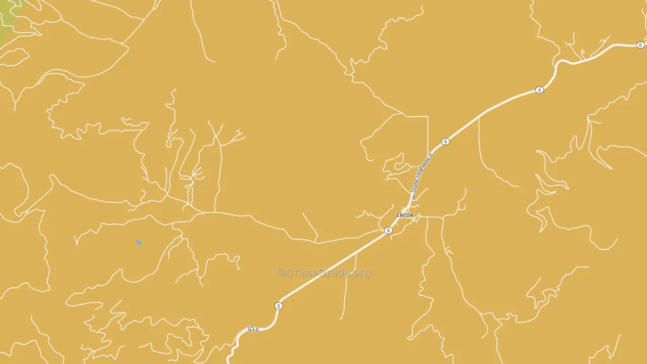 Emida, ID Map of Theft Rates