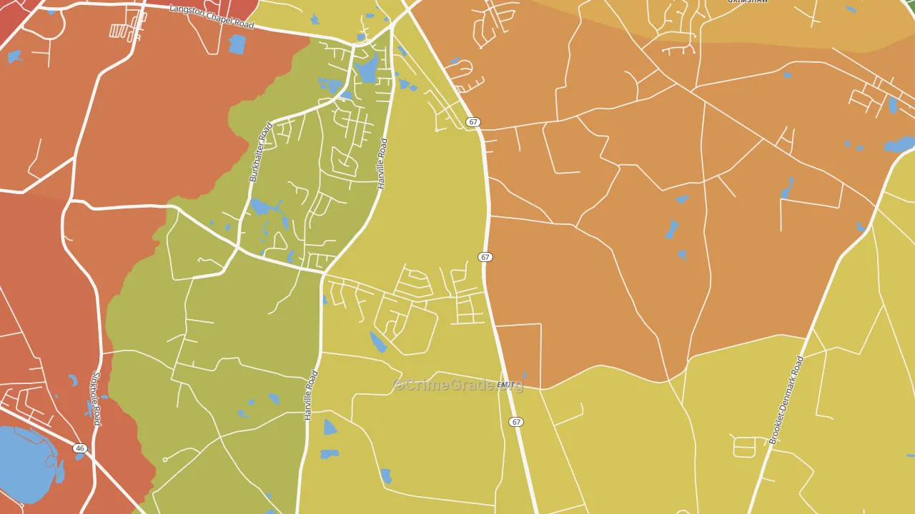 Emit, GA Map of Theft Rates