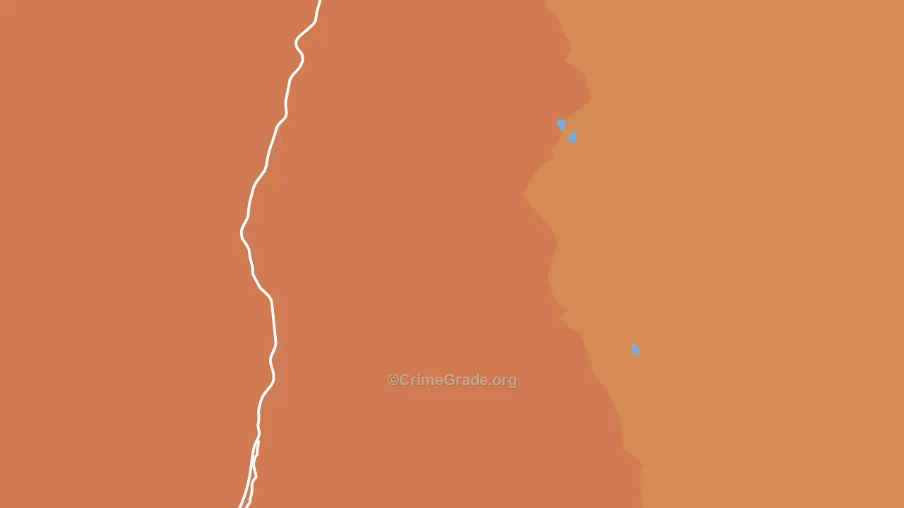 Emma, CO Map of Theft Rates