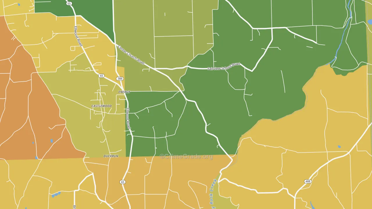 Energy, PA Map of Theft Rates