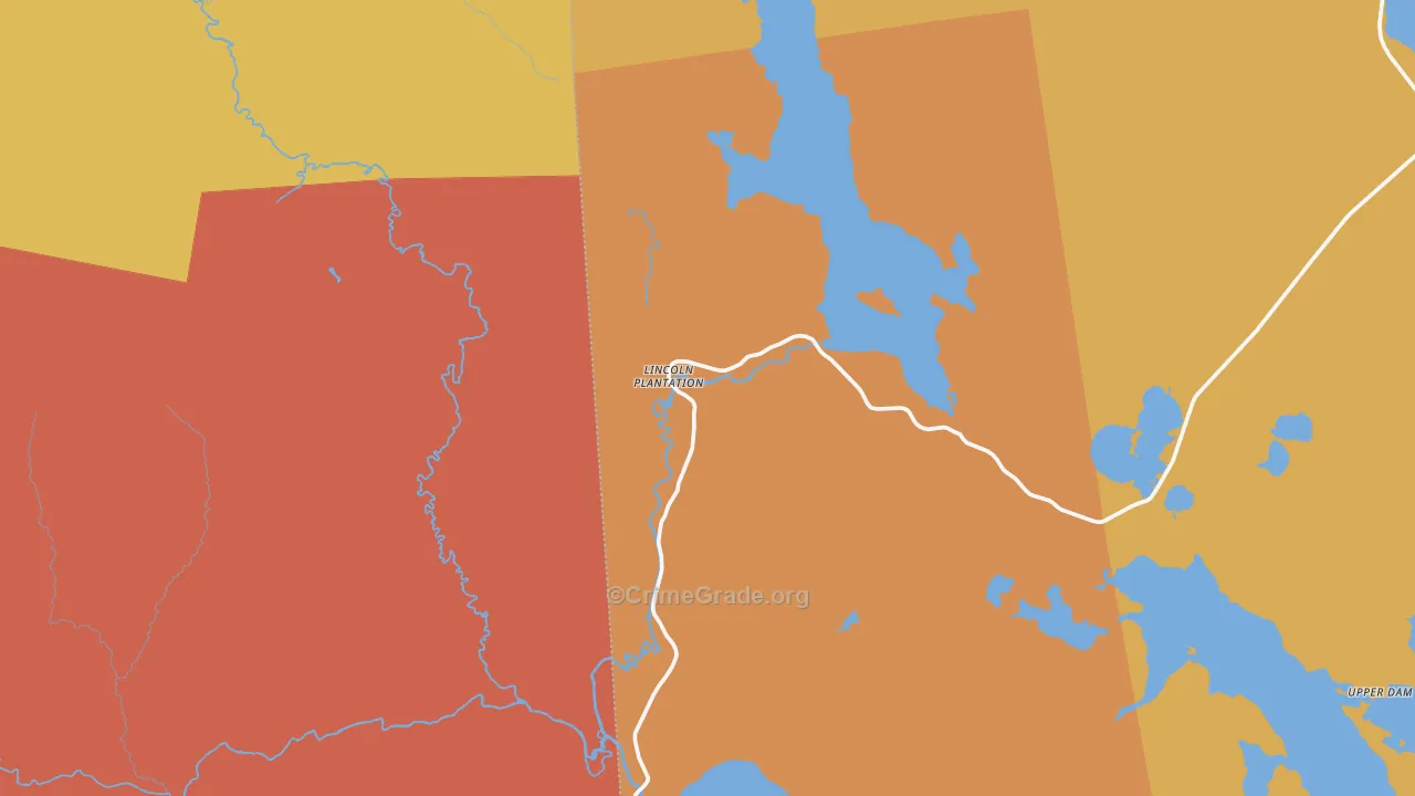 Errol, ME Map of Theft Rates
