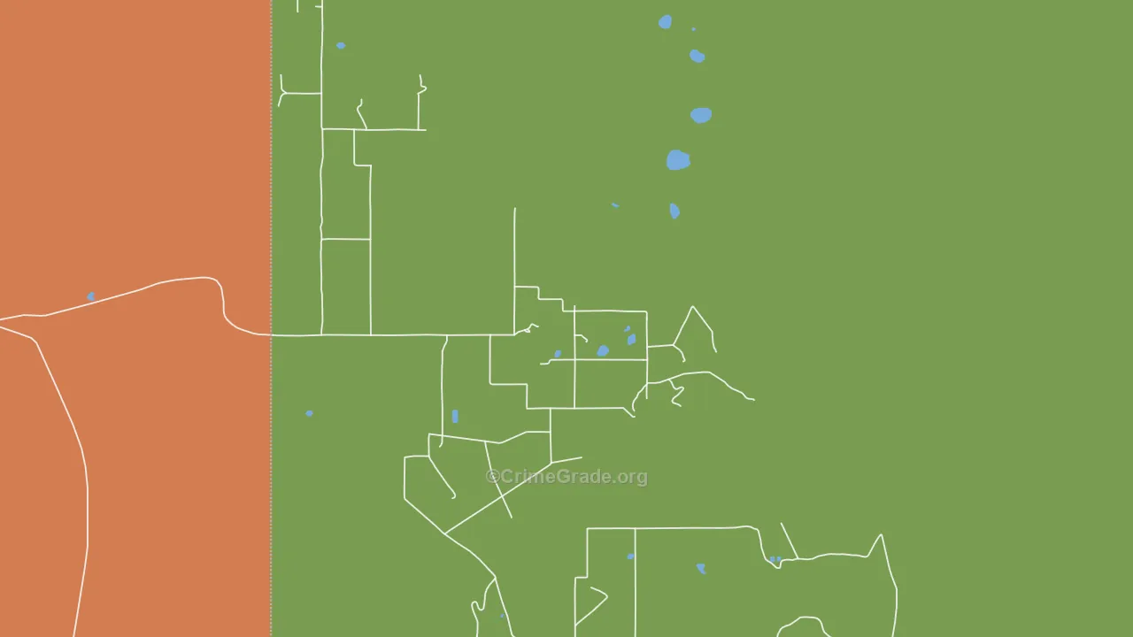 Escudilla Bonita, NM Map of Theft Rates