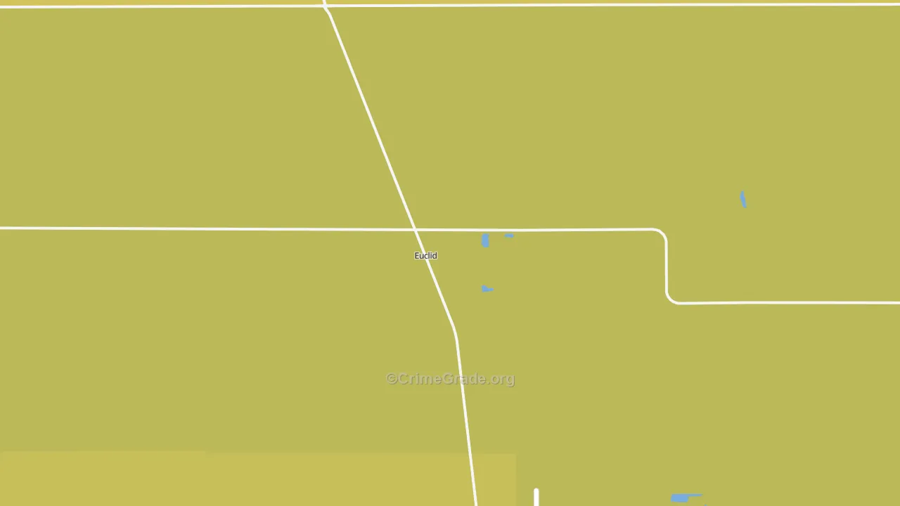 Euclid, MN Map of Theft Rates