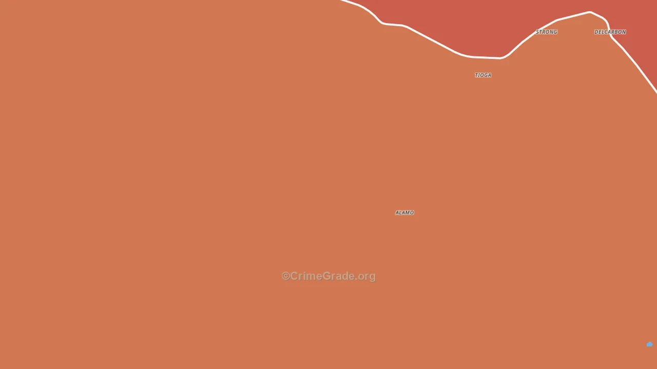 Farisita, CO Map of Theft Rates