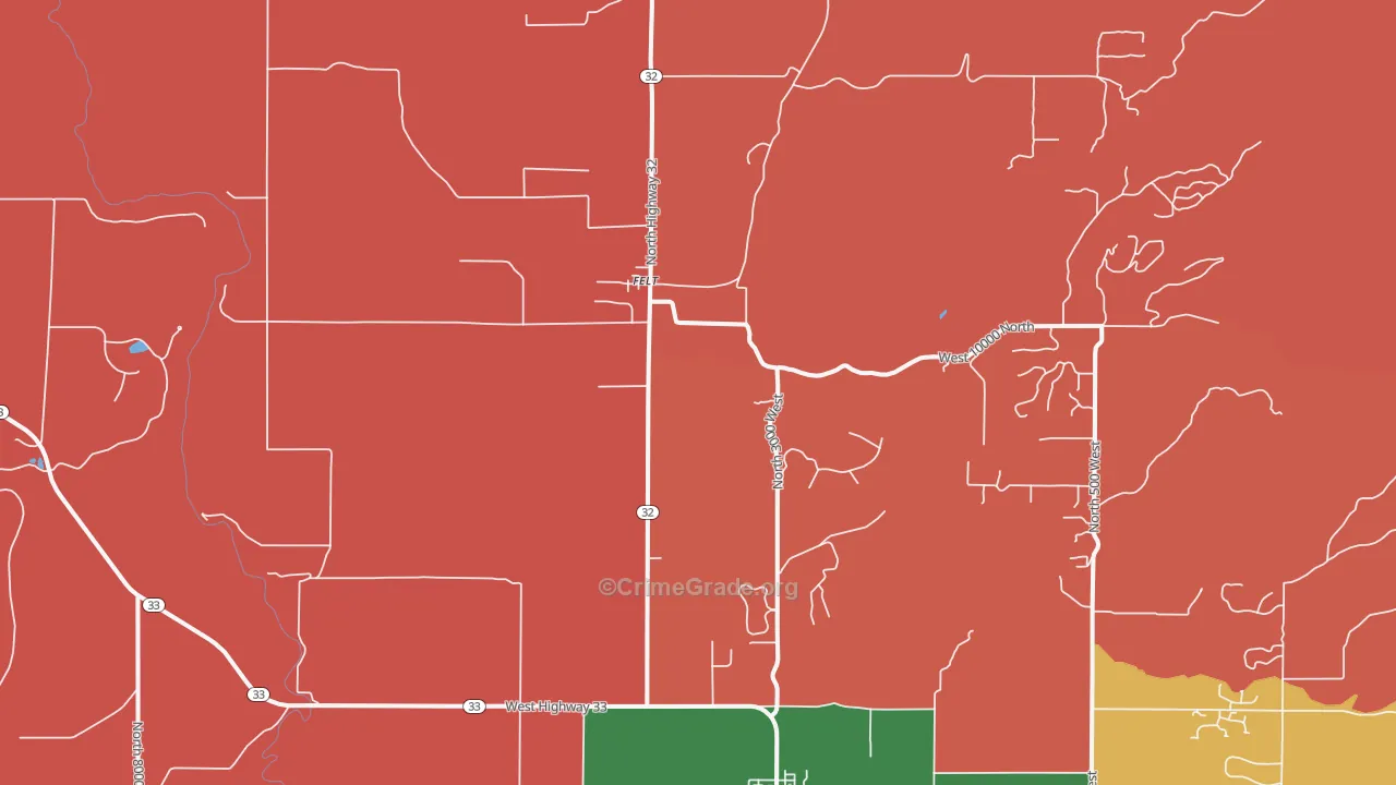 Felt, ID Map of Theft Rates
