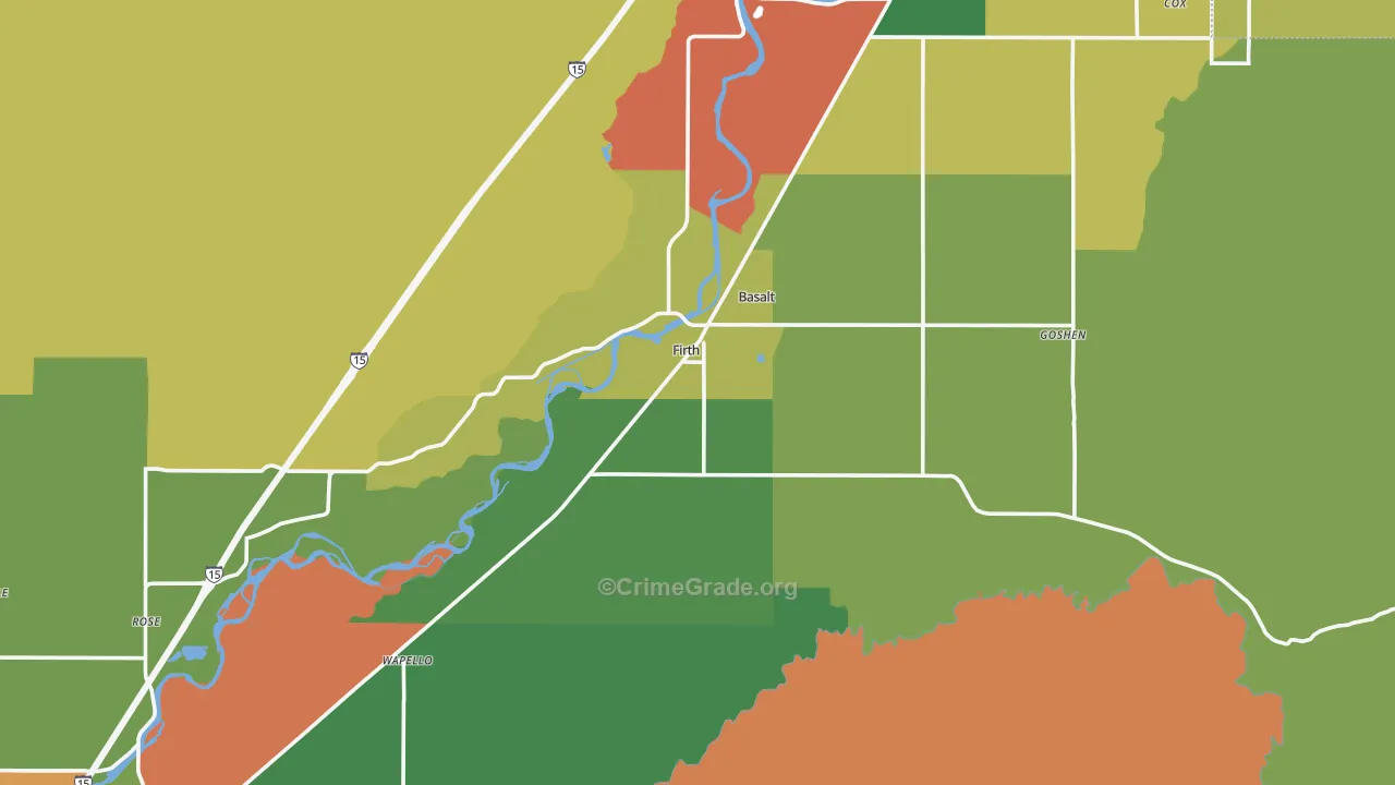 Firth, ID Map of Theft Rates