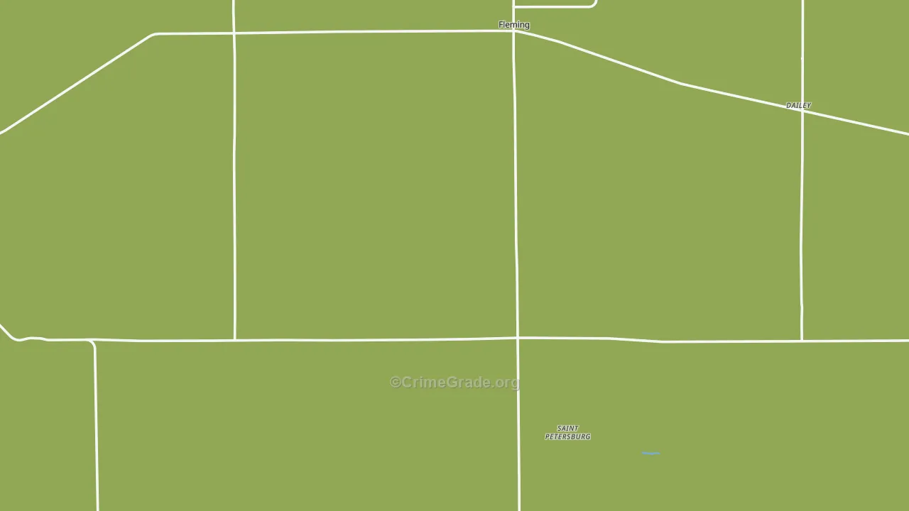 Fleming, CO Map of Theft Rates