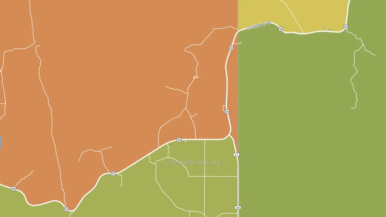 Geneva, ID Map of Theft Rates