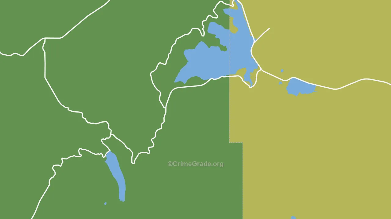 Georgetown, MT Map of Theft Rates