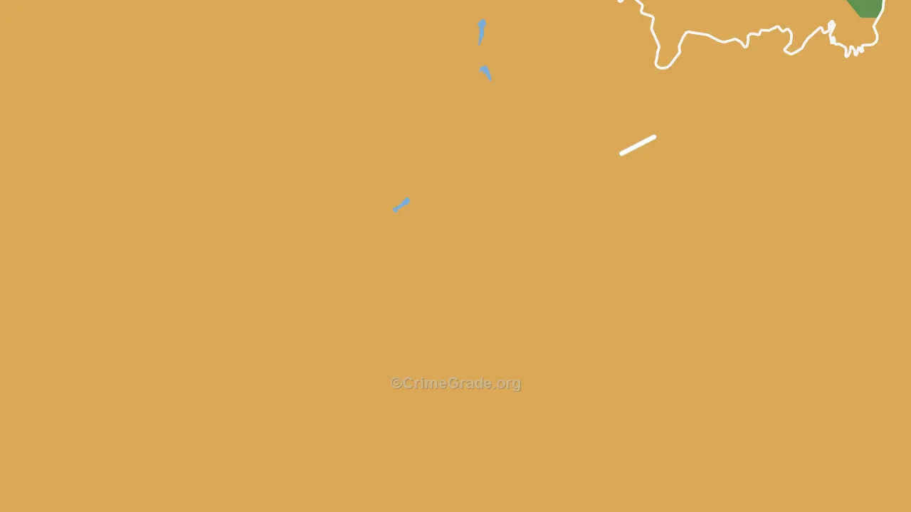 Glade Park, CO Map of Theft Rates