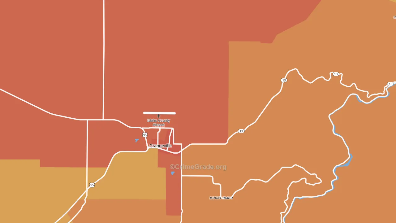 Golden, ID Map of Theft Rates