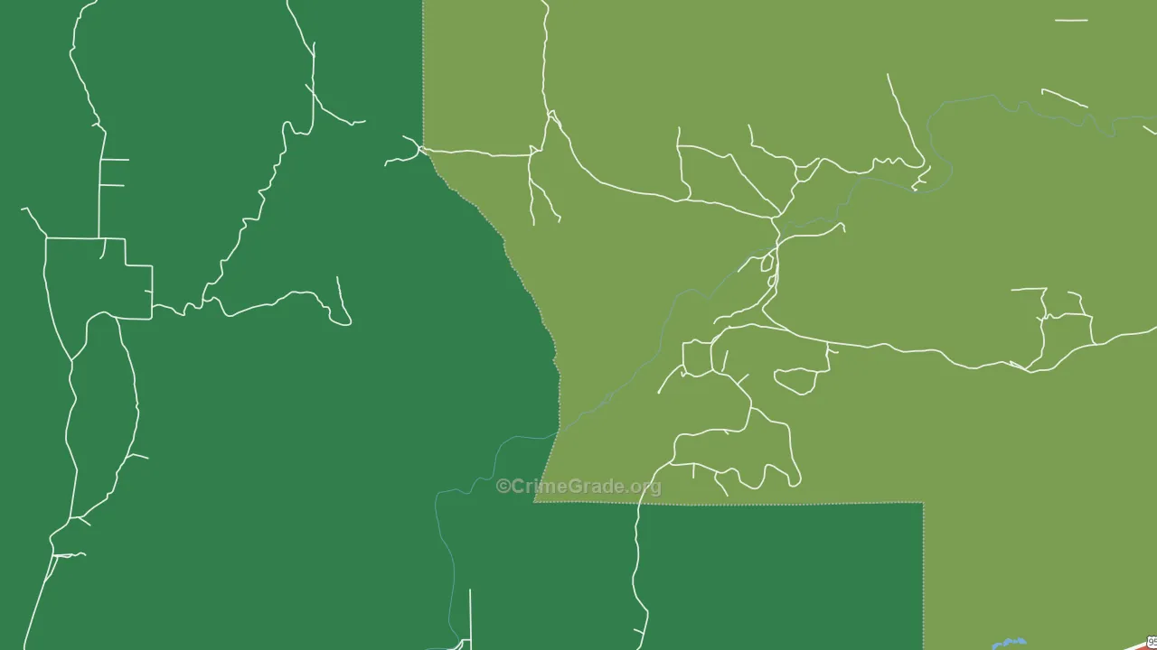 Goodrich, ID Map of Theft Rates
