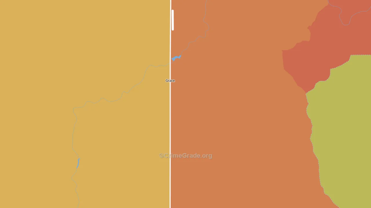 Grace, ID Map of Theft Rates