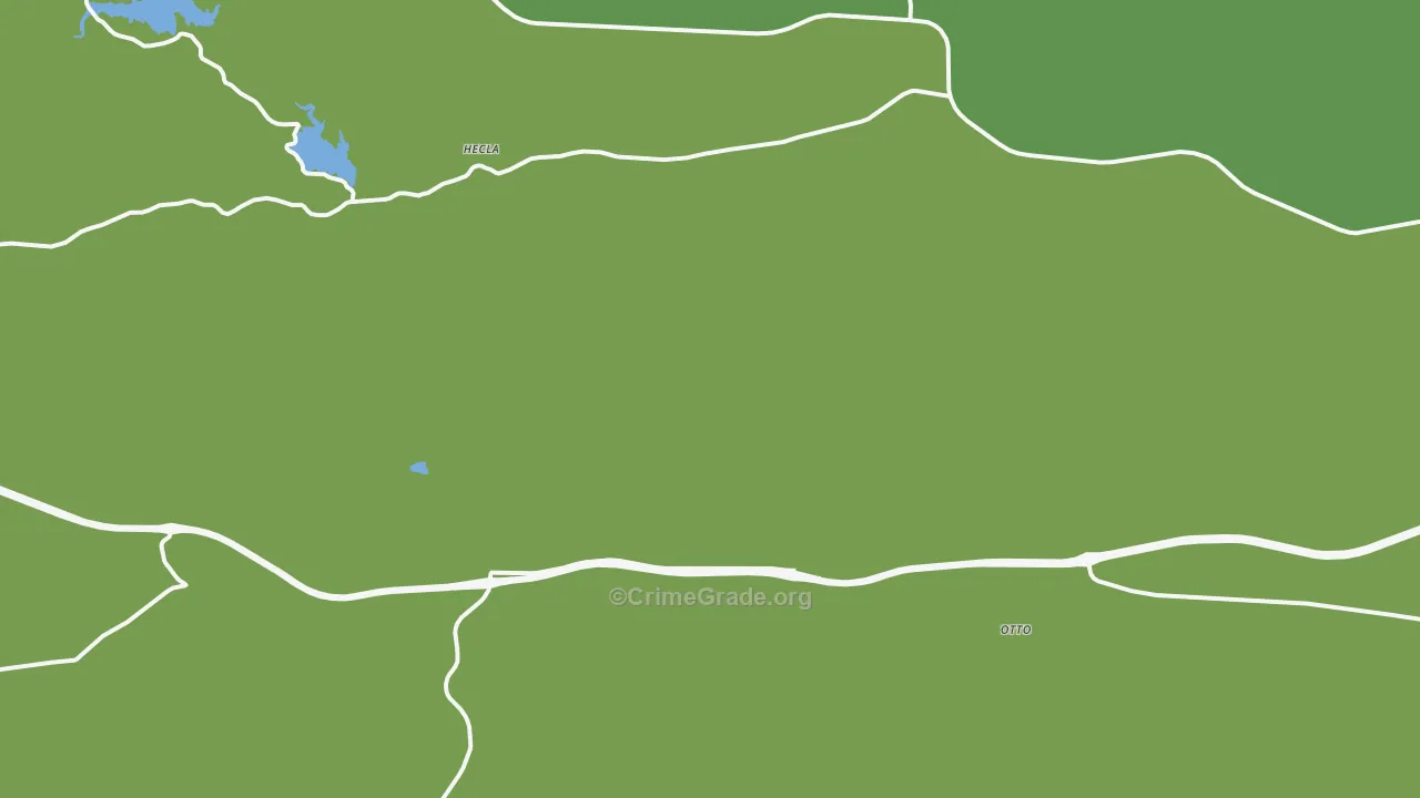 Granite Canon, WY Map of Theft Rates