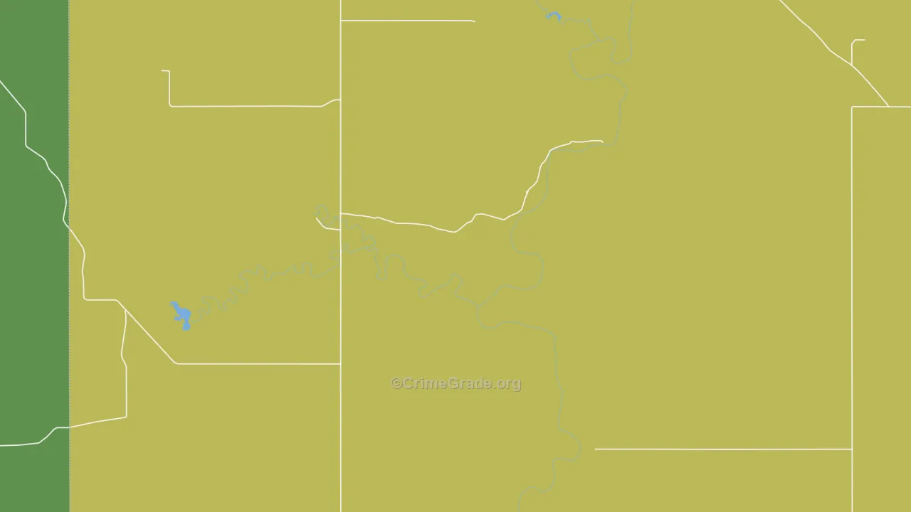 Gustave, SD Map of Theft Rates