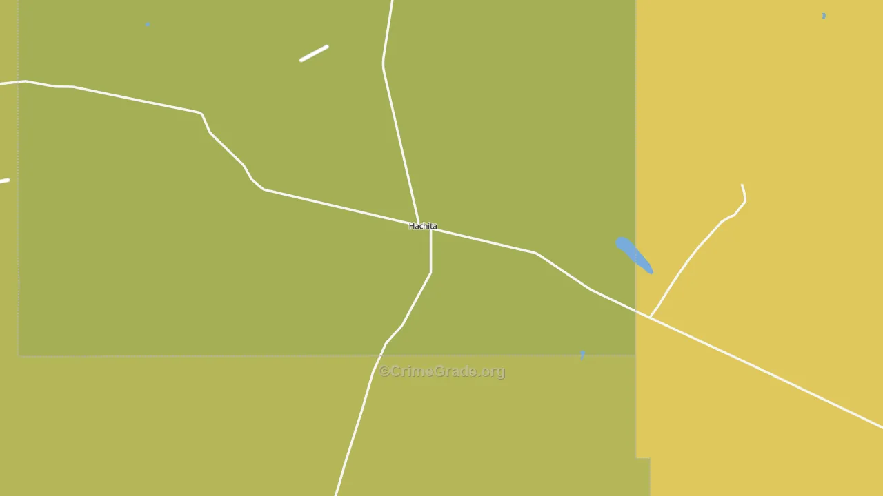 Hachita, NM Map of Theft Rates