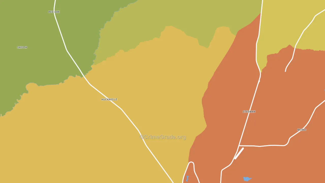 Hacoda, AL Map of Theft Rates