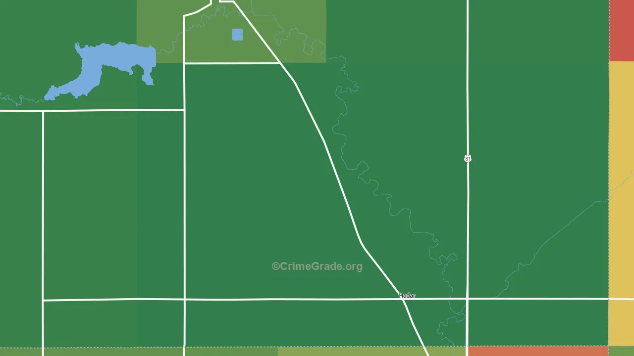 Hadar, NE Map of Theft Rates